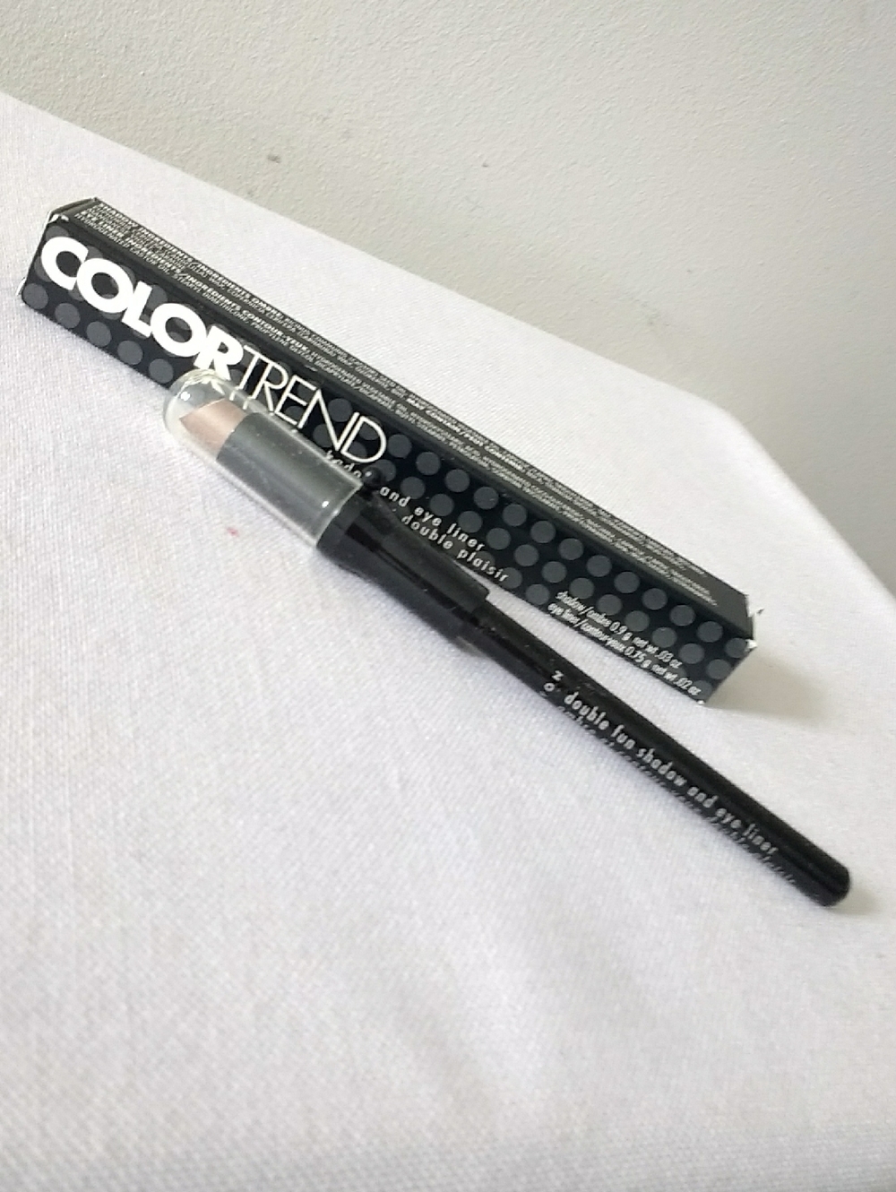 Avon ColorTrend Double Fun Shadow & Eyeliner - Frosted Cocoa